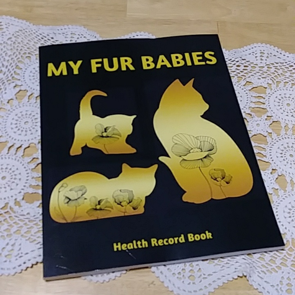 Cat Health Journal, record vet visits, vaccines and more